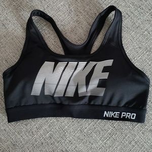 Nike black Sports bra top